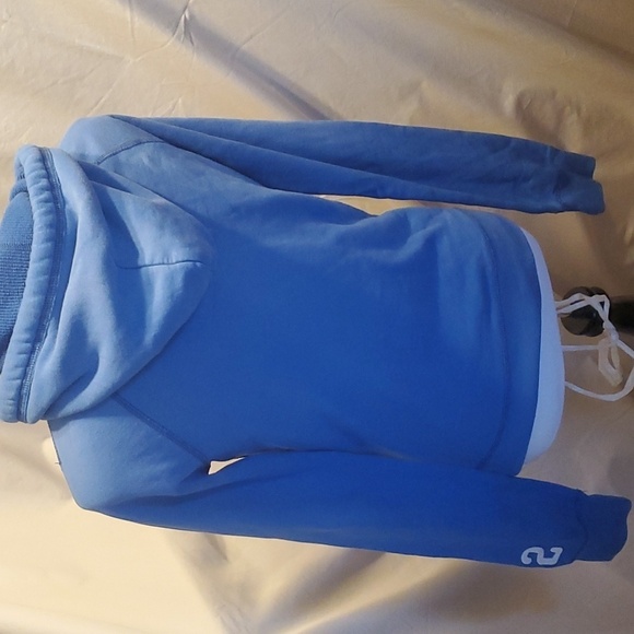 Hollister Blue Hoodie SZ LG - Picture 5 of 7
